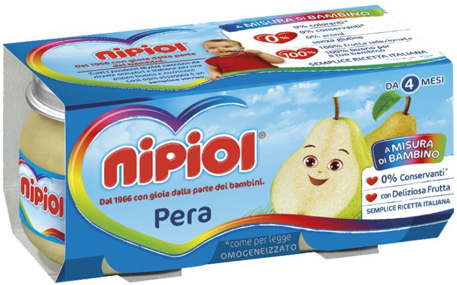 nipiol (heinz italia spa) nipiol omog pera 80g 2pz