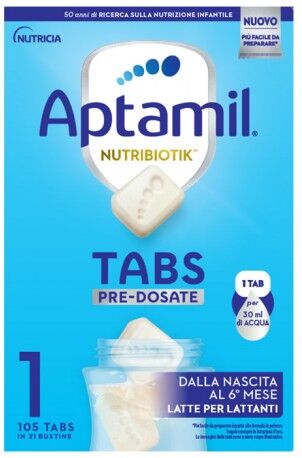 Danone Nutricia Spa Soc.Ben. Aptamil Tabs 1 21bust