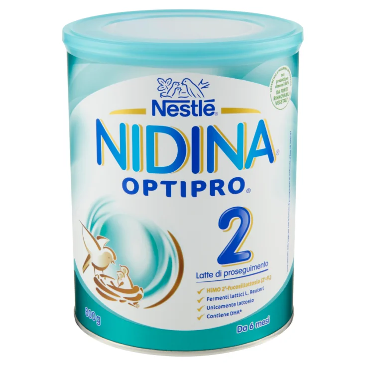 Nestle' Italiana Spa Nidina 2 Optipro Polvere 800g