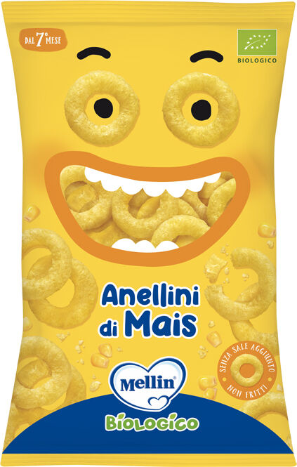 Danone Nutricia Spa Soc.Ben. Mellin Snack Bio Anel Mais 15g