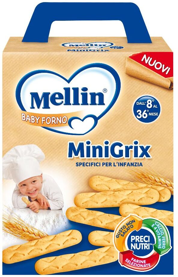 Danone Nutricia Spa Soc.Ben. Mellin Snack Minigrix 180g