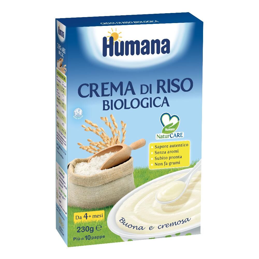 Humana Italia Spa Humana Crema Di Riso Bio 230g