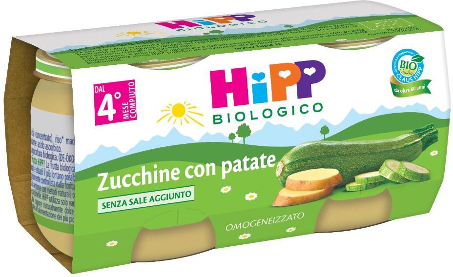 Hipp Omo Zucchine Patate 2x80g