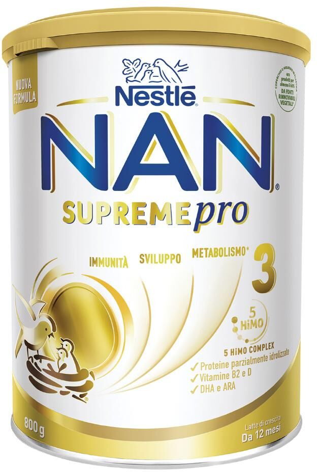 Nestle  Italiana Spa Nestle&#039;Nan Supreme Pro 3 800g