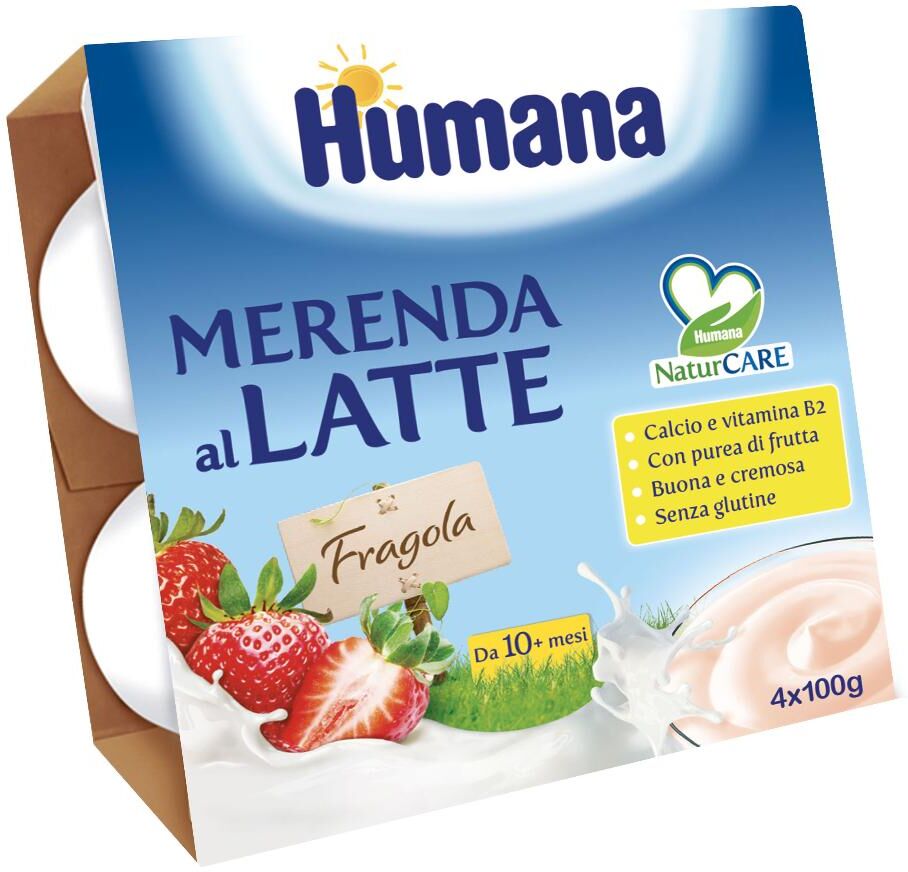 Humana Italia Spa Humana Mer Latte Frag 100gx4pz