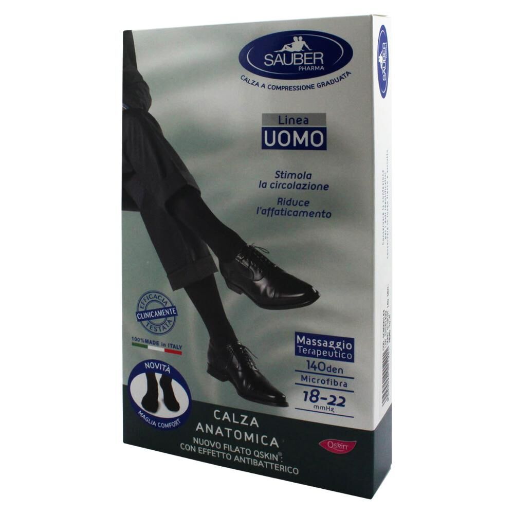 Desa Pharma Srl Sauber Uomo Q-Skin 140 Nero G