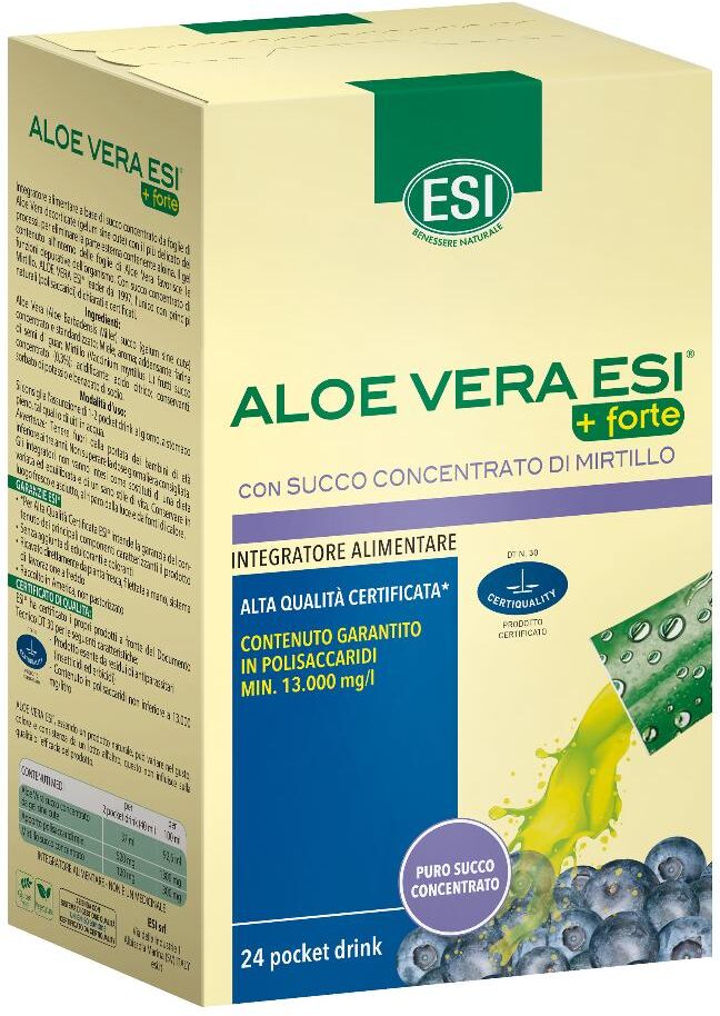 Esi Srl Aloe Vera Succo+ft Mirt 24pock