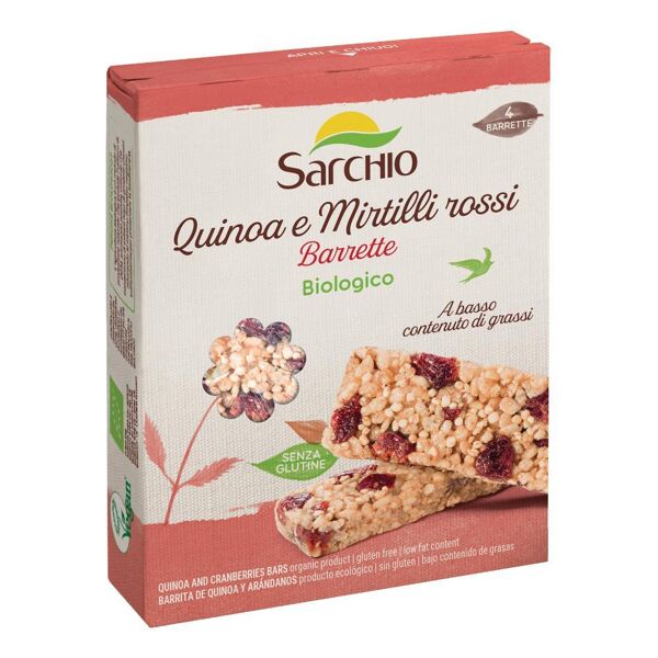 sarchio spa sarchio snack quinoa/mirt.80g
