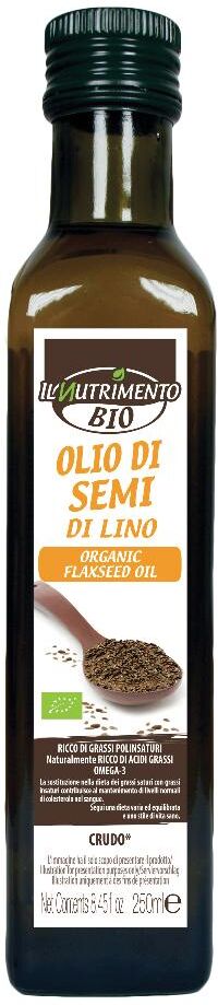 probios spa societa' benefit nut olio di semi di lino 250ml