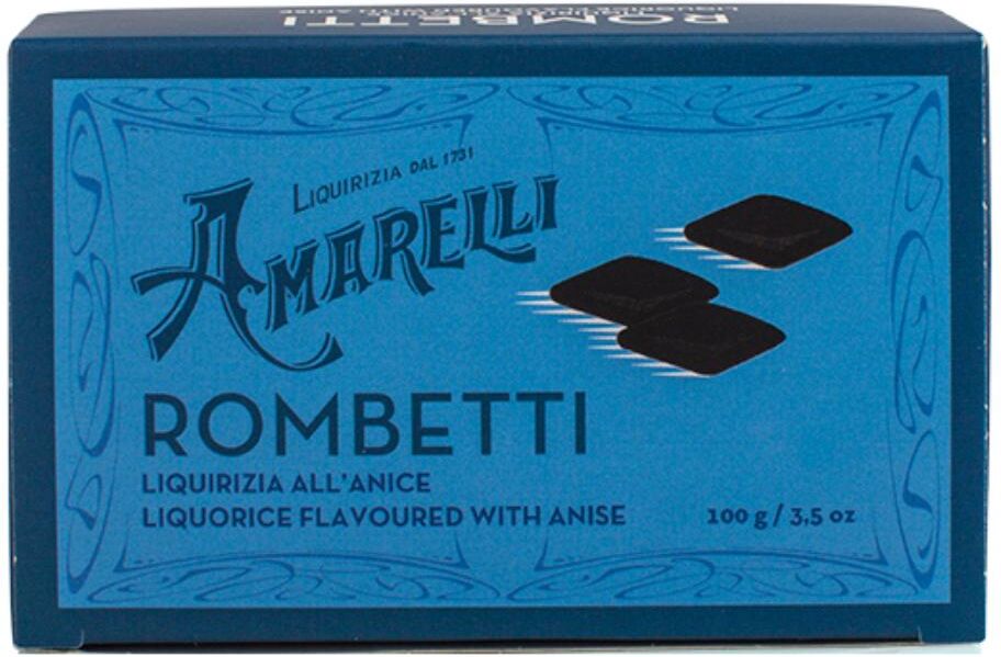 Amarelli Liqu Blu Rombet 100g Sc