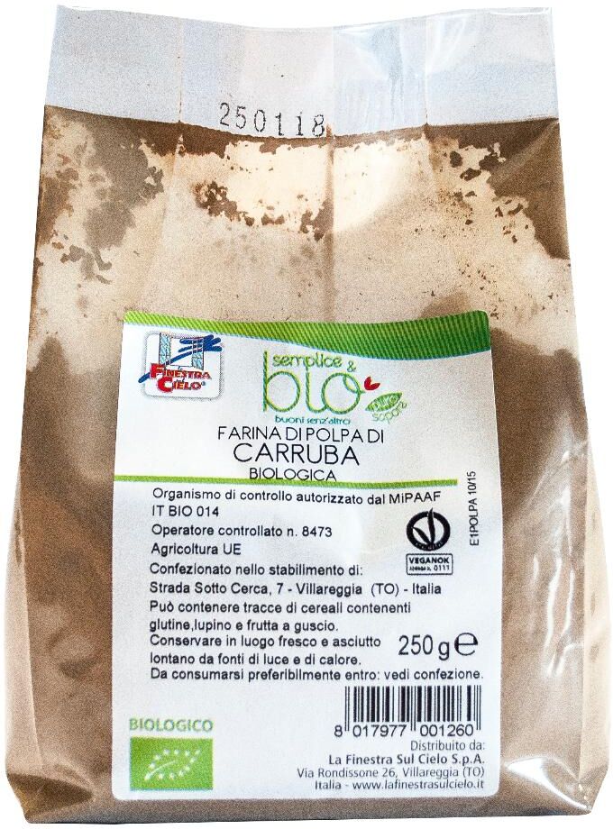 Biotobio Srl Polpa Carruba 250g Finestra