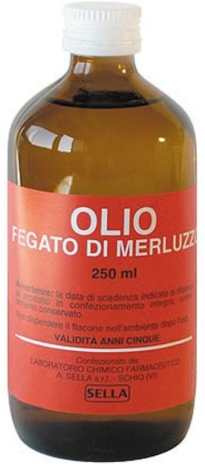 Sella Srl Olio Fegato Merluzzo 250ml Sella