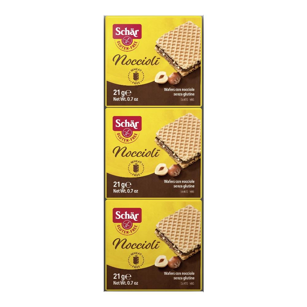 Dr.Schar Spa Schar-Snack Noccioli 3x21g