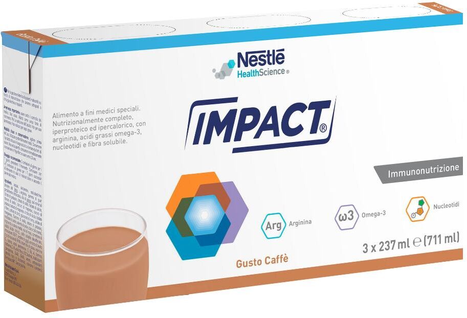 Nestle' It.Spa(Healthcare Nu.) Impact Oral Caffe&#039; 3x237ml