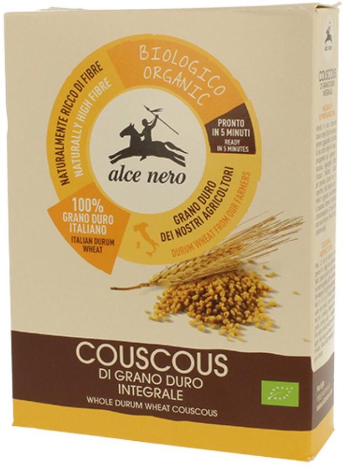 Alce Nero Couscous Grano Duro Integ Alce