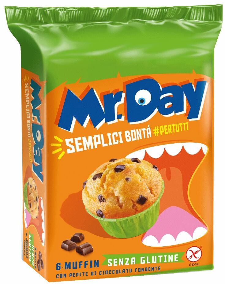 Vicenzi Spa Mr Day Muffin C/pepite Cioc Sg