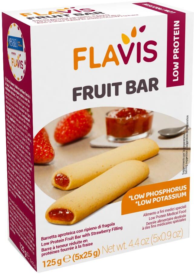 Dr.Schar Spa Flavis Fruit Bar 125g