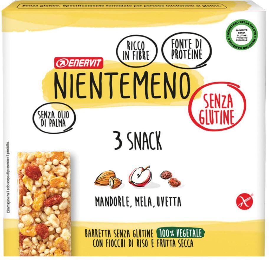 Enervit Nientemeno Bar Mand/mela/uvett