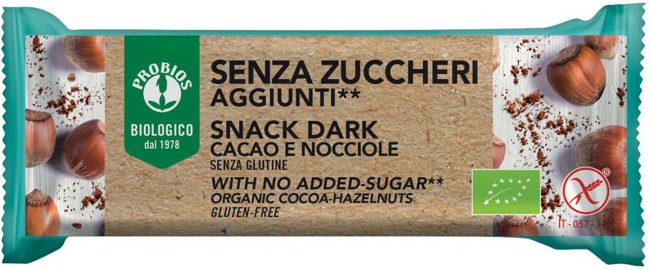 Probios Spa Societa' Benefit Probios Snack Dark S/z 25g