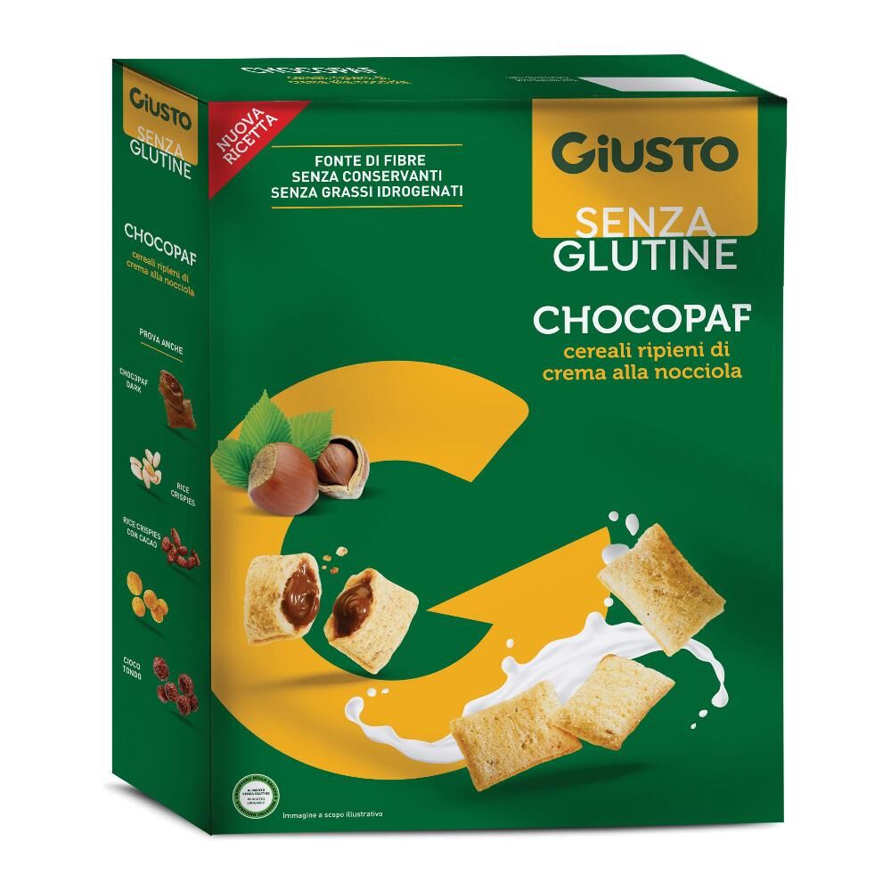 Farmafood Srl Giusto S/g Chocopaf 300g
