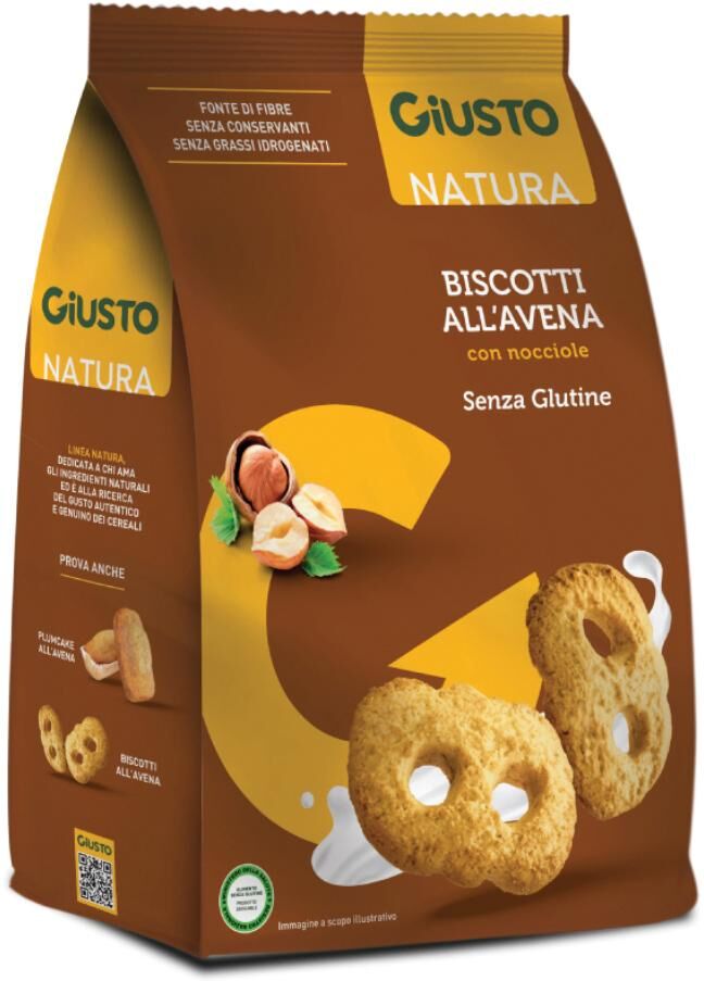 Farmafood Srl Giusto S/g Bisc.Avenanocc.250g