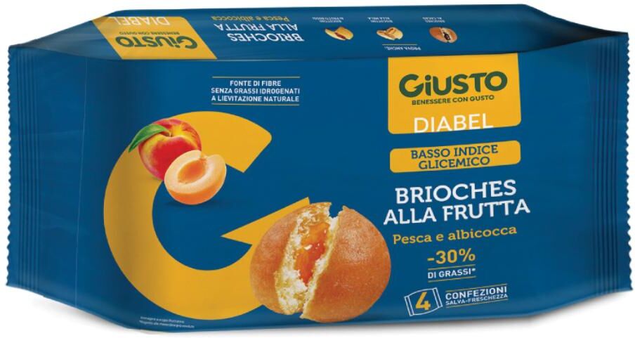 Farmafood Srl Giusto S/z Brioches Alb.4x45g