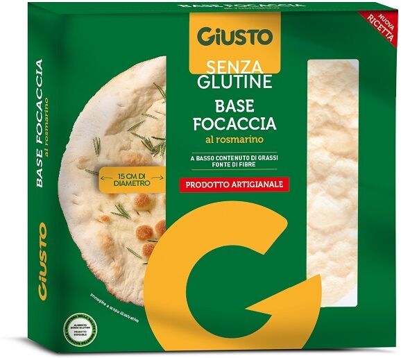 Farmafood Srl Giusto S/g Fondo Focaccia 130g