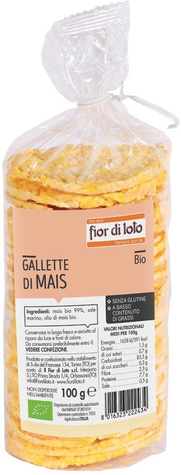 Biotobio Srl Gallette Mais 100g