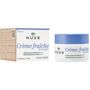 nuxe crème fraîche de beaute crema ricca idratante 48h 50 ml