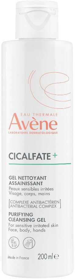 avene avène eau thermale cicalfate+ gel detergente viso/corpo 200 ml