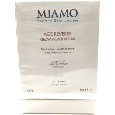 Miamo Age Reverse Glow Primer Serum - Siero primer illuminante - 30 ml Miamo Age Reverse Glow Primer Serum - Siero primer illuminante - 30 ml