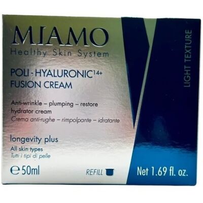 Miamo Poli-Hyaluronic14+ Fusion Cream Refill 50 Ml Miamo Poli-Hyaluronic14+ Fusion Cream Refill 50 Ml