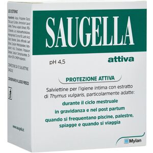 Meda Pharma Spa Saugella-Salviet X10 Attiv