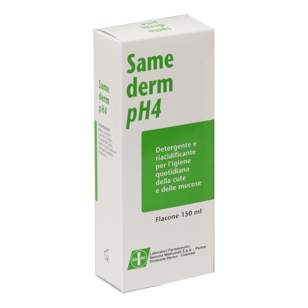 savoma medicinali spa same-derm ph4 detergente 150ml