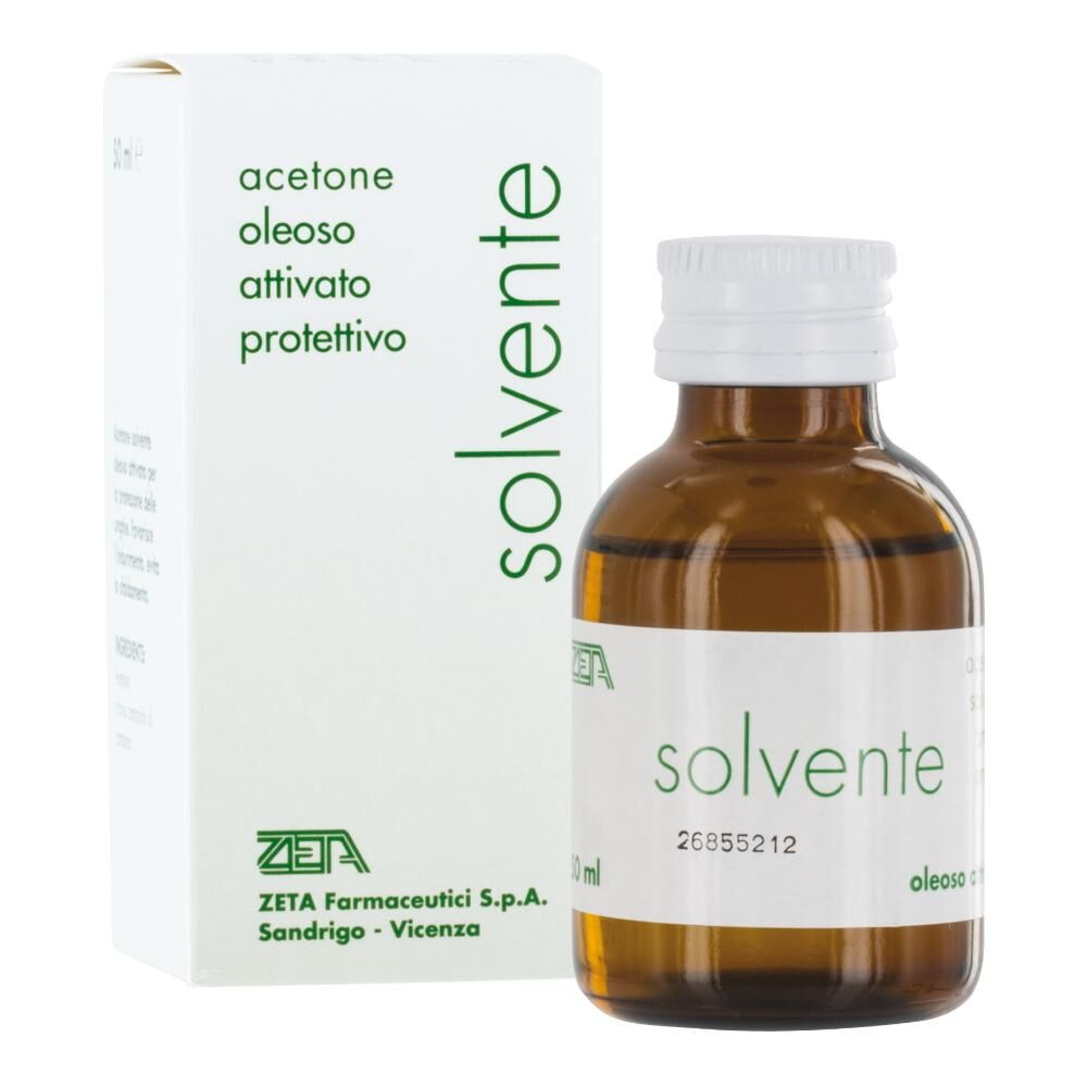 Zeta Farmaceutici Spa Acetone Solvente Oleoso 50ml