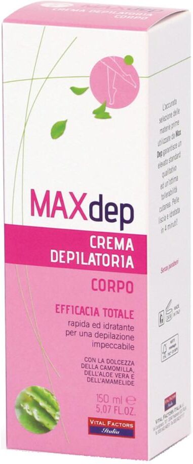 Vital Factors Italia Srl Max Dep Cr Depilatoria Vi/corp