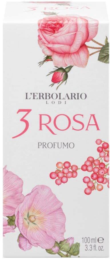 L'Erbolario Srl 3 Rosa Acqua Profumo 100ml