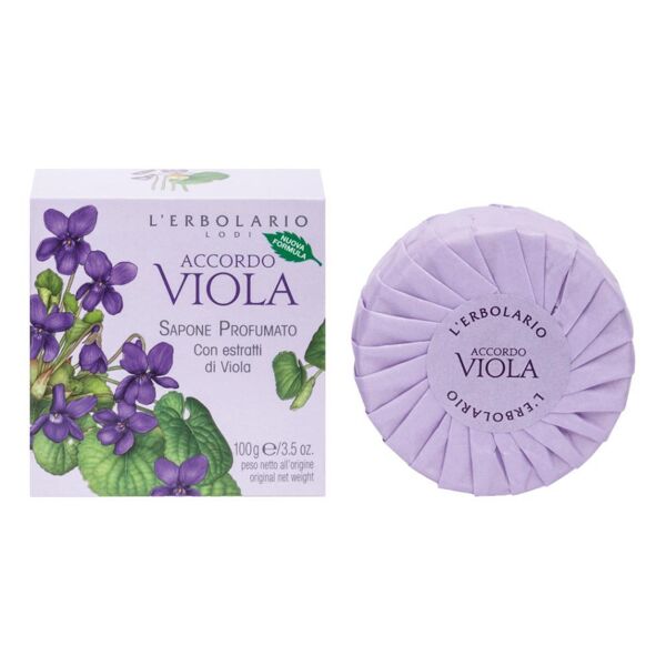 l'erbolario srl accordo viola sapone 100g