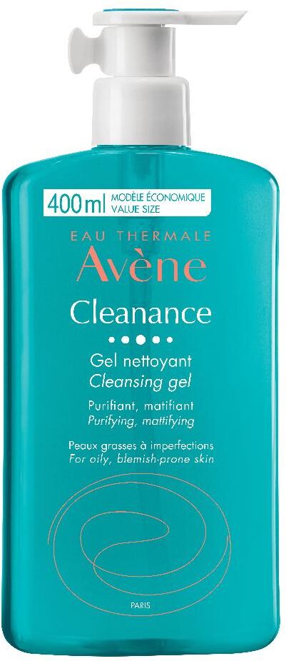 Avene Avène Eau Thermale Clenance Gel Detergente Viso E Corpo 400 Ml