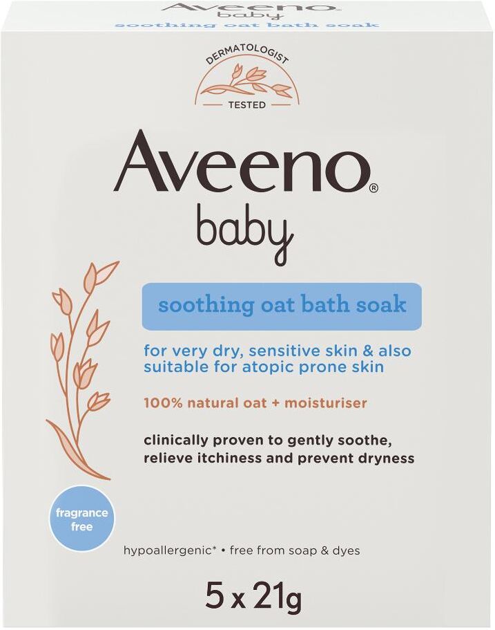 Johnson & Johnson Aveeno Baby Colloidal 5x21g