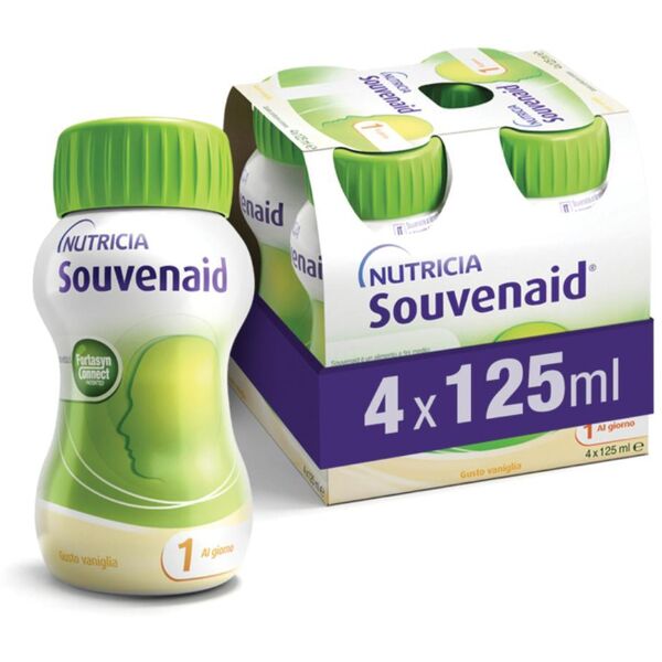 danone nutricia spa soc.ben. souvenaid vaniglia  4x125ml