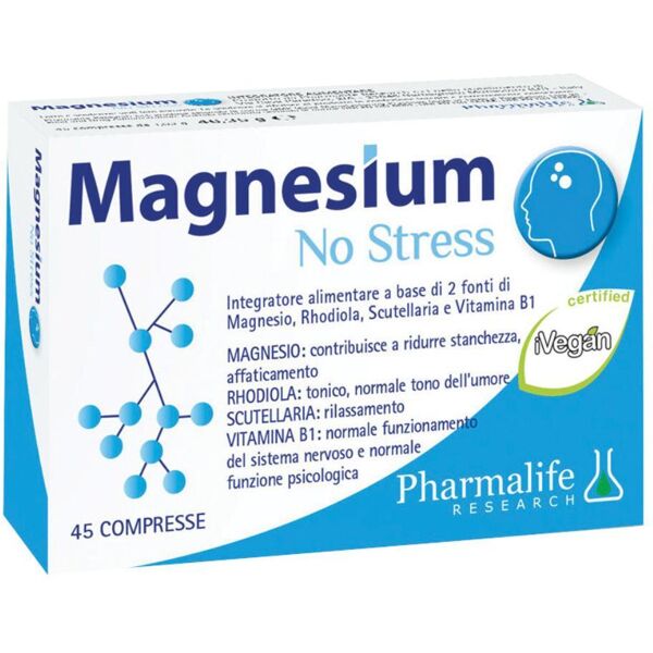 pharmalife research magnesium no stress 45cpr