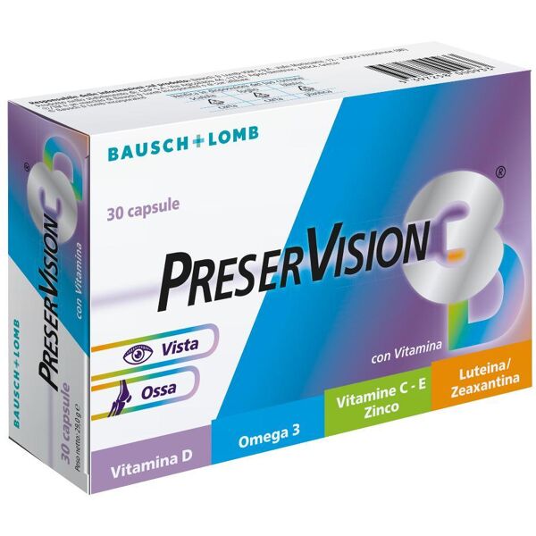 bausch & lomb preservision 3 integ 30cpr