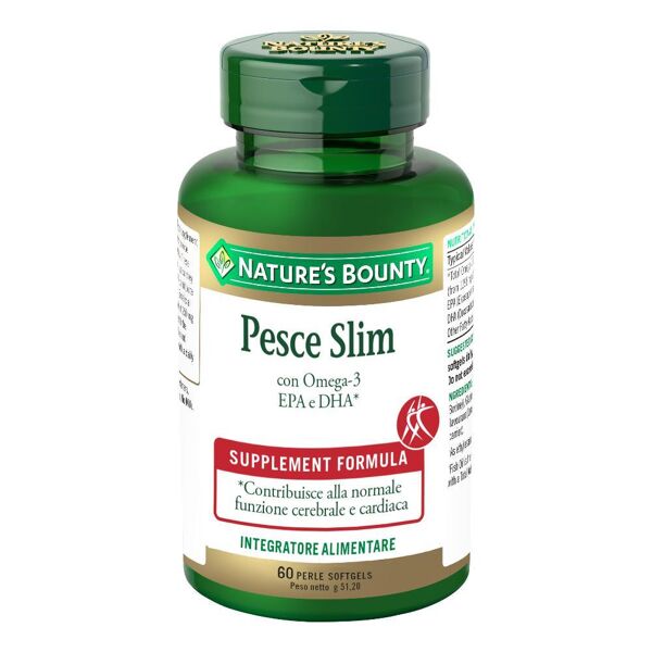 nature's bounty pesce slim 60perle