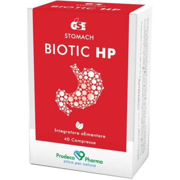 prodeco pharma srl gse biotic hp 40cpr