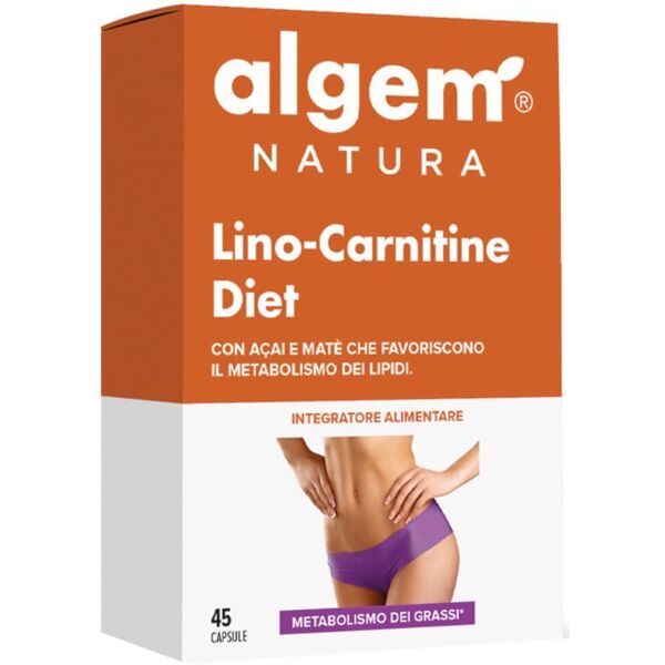 algem natura srl lino carnitine diet 45cps