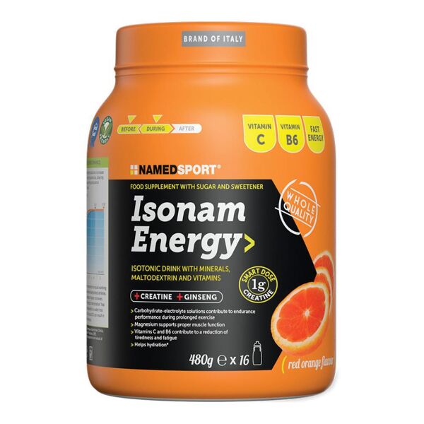 namedsport srl isonam energy orange 1g creat