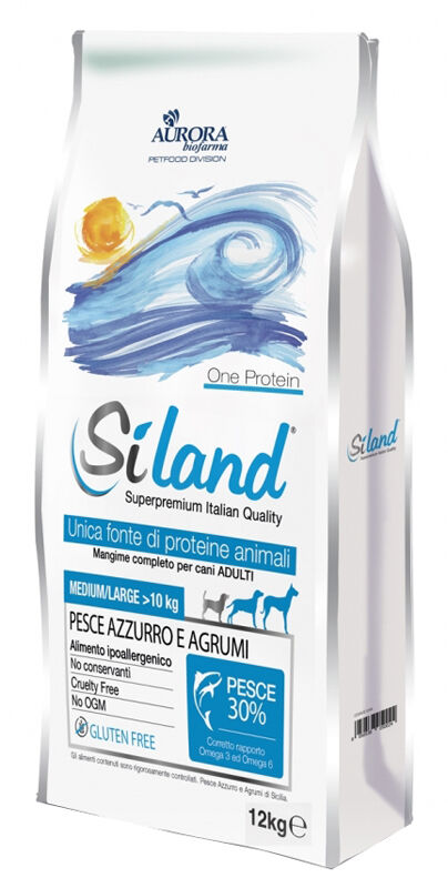 aurora biofarma srl siland diet ad m/l pesce m12kg