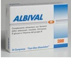 Sirval Srl Albival Simbiotico 24cpr