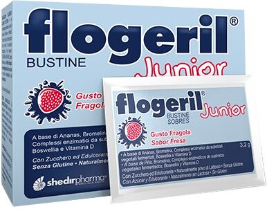 Shedir Pharma Srl Unipersonale Flogeril Junior Fragola 20bust